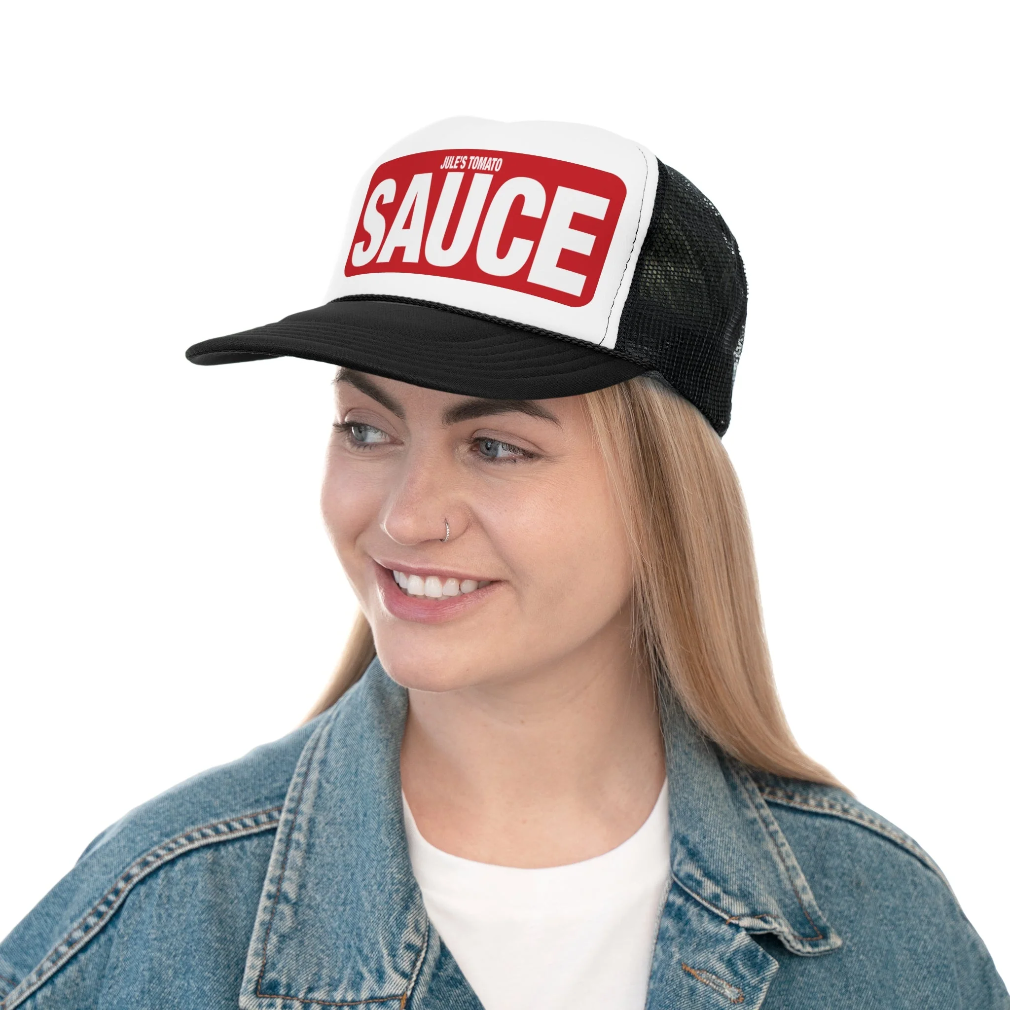 Jule's Tomato SAUCE Trucker Hat - Image 5