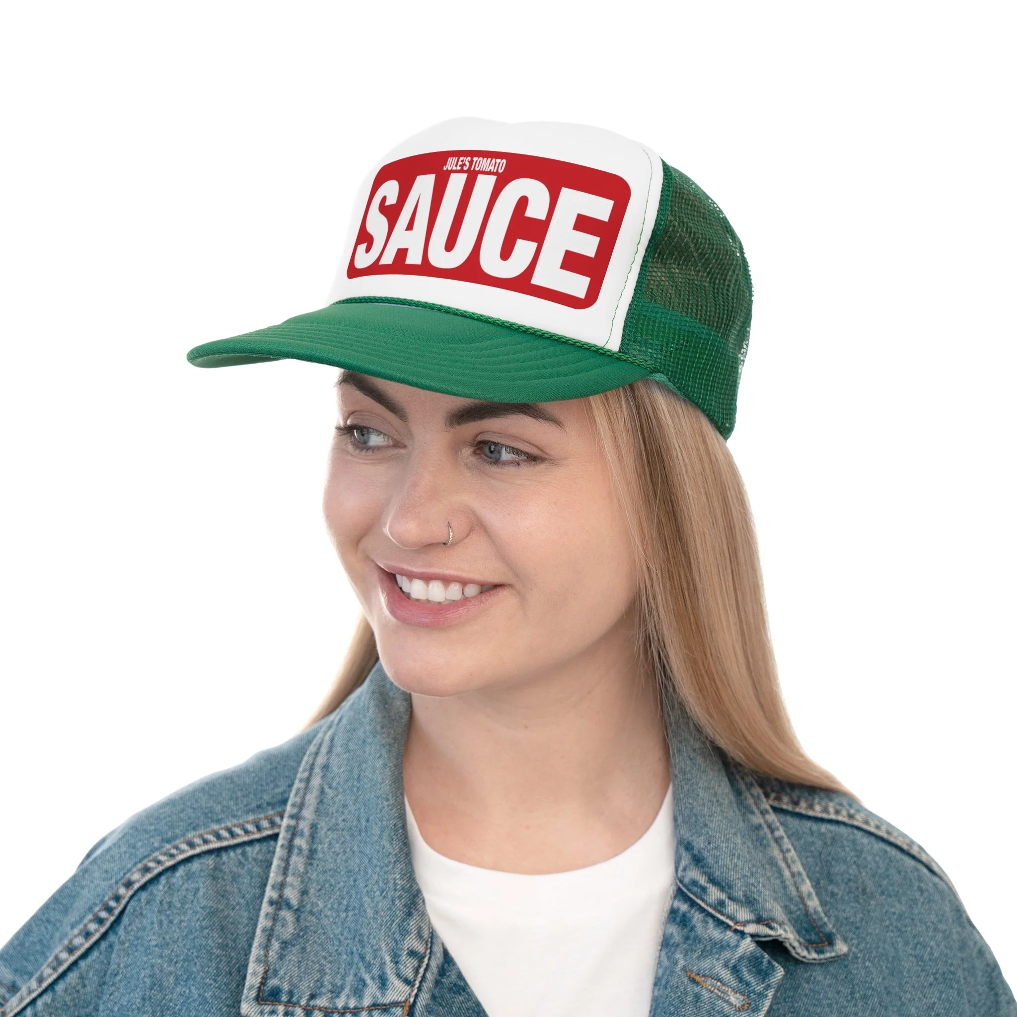 Jule's Tomato SAUCE Trucker Hat - Image 8