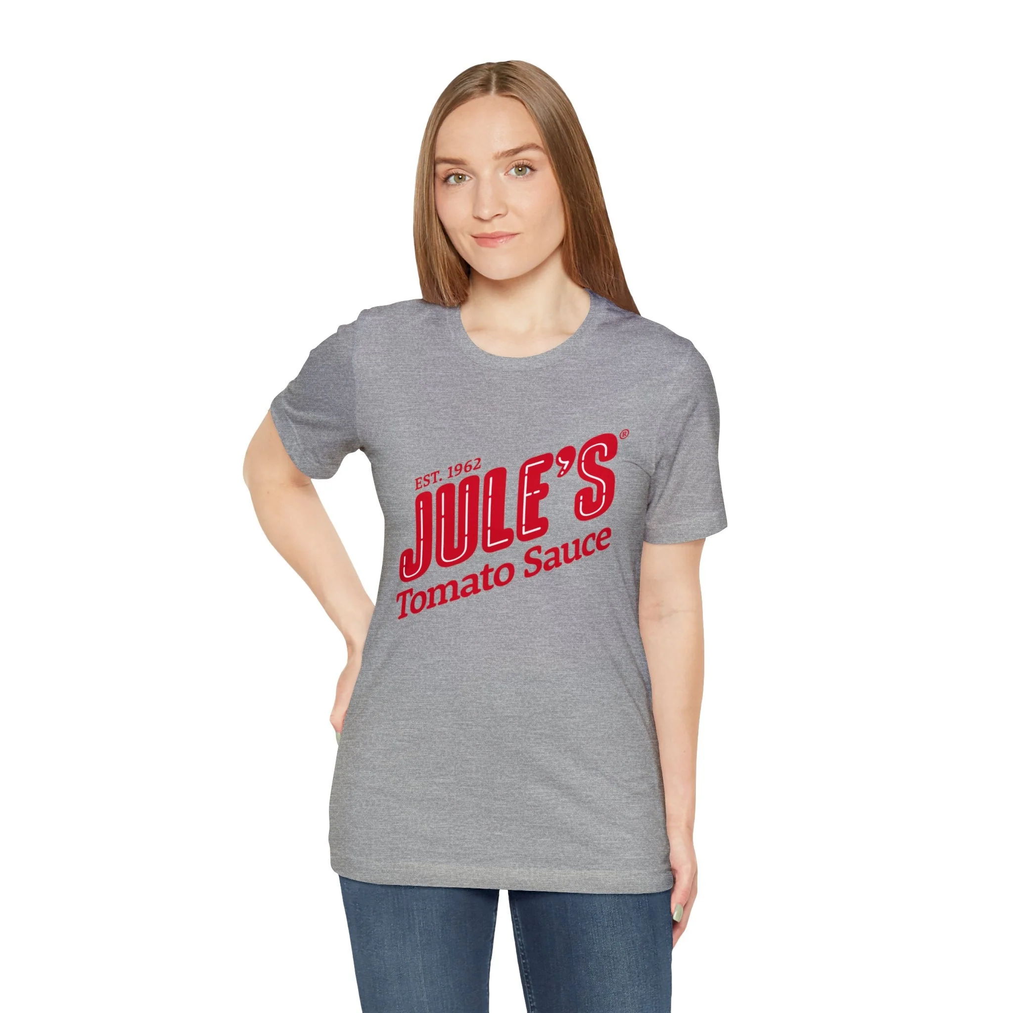 Jule's Red Logo T-Shirt - Image 11