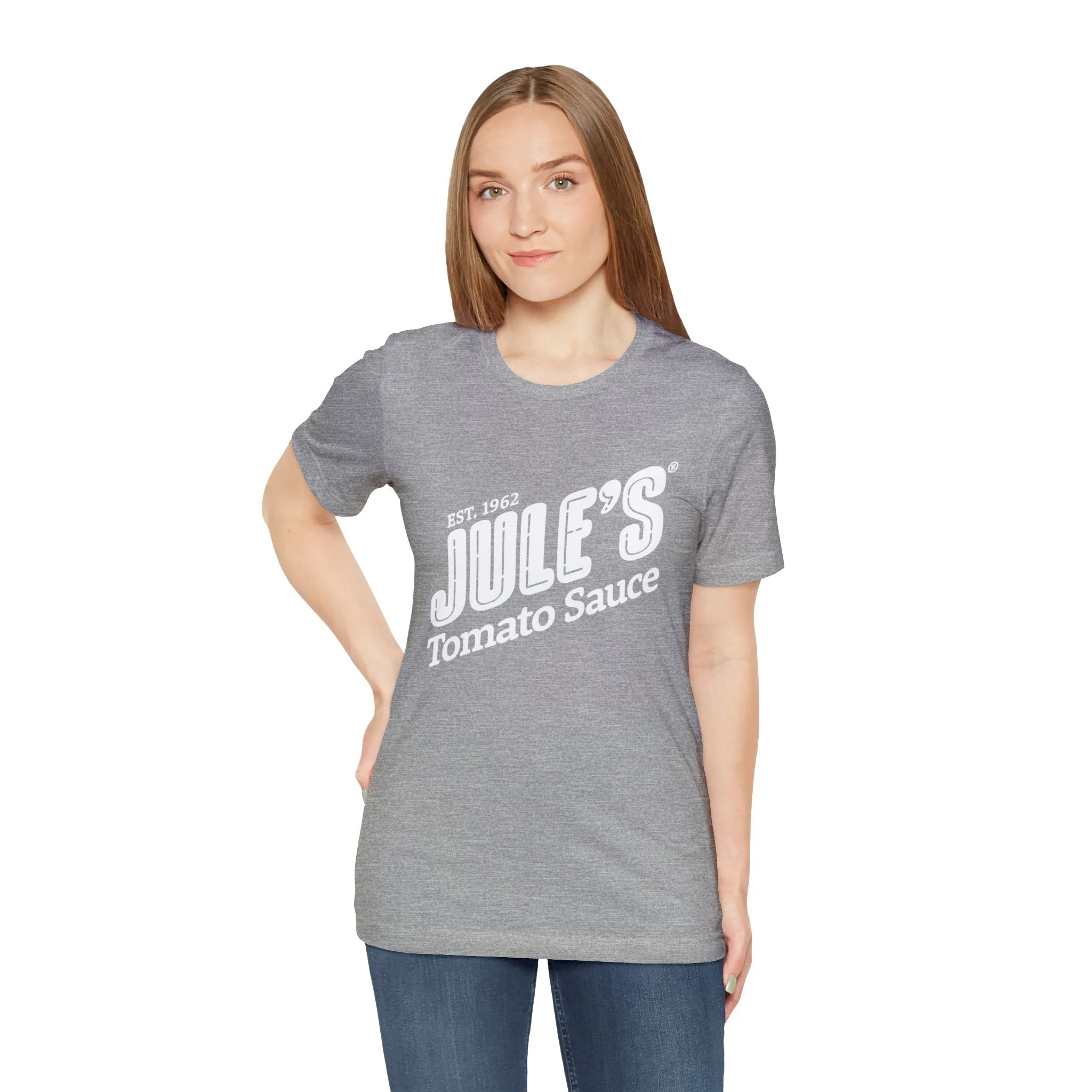 Jule's White Logo T-Shirt - Image 5