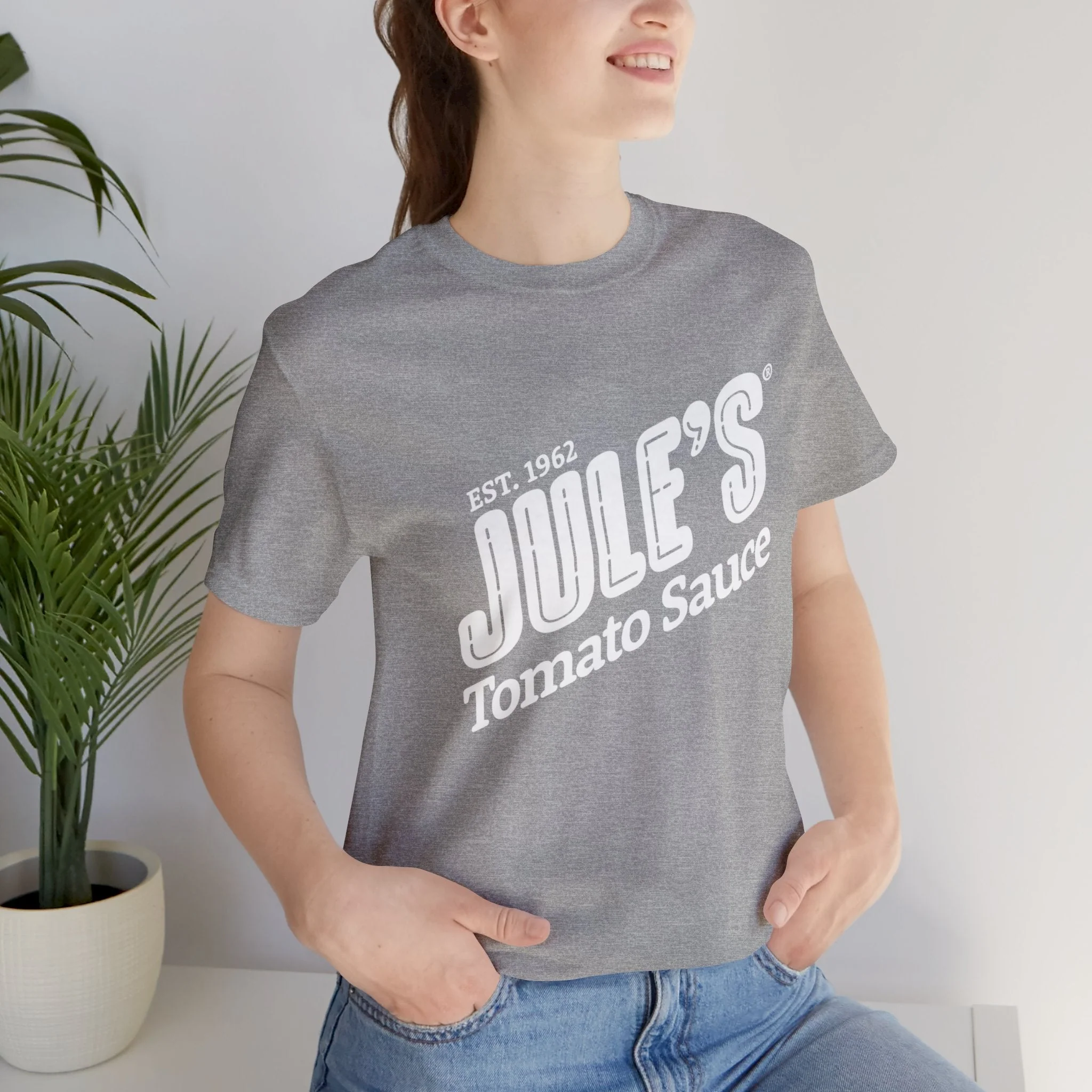 Jule's White Logo T-Shirt - Image 7